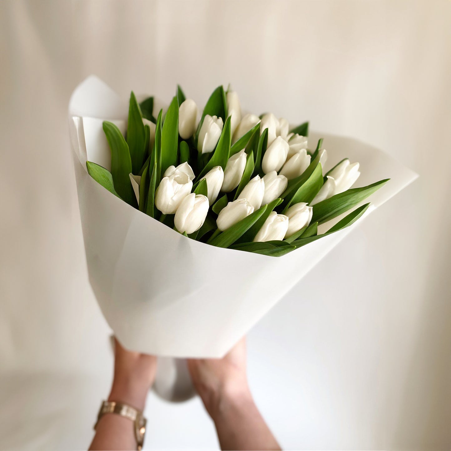 Tulip Tranquility Bouquet